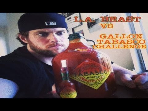 idiot attempts to drink a gallon