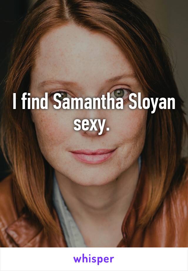 Samantha Sloyan 1
