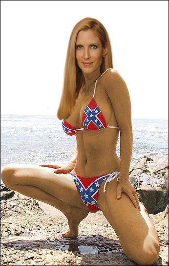 10 Sexy Ann Coulter Bikini Pics 