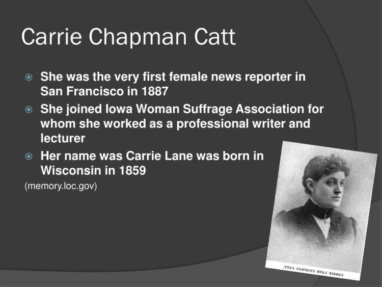 carrie chapman catt 18