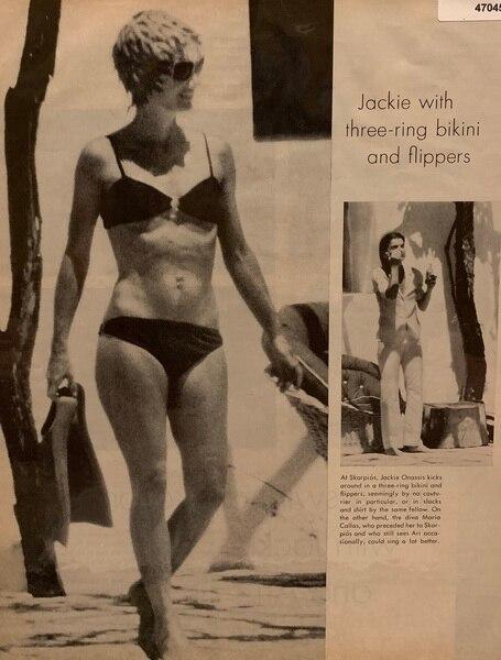 Hot Sexy Jacqueline Kennedy Onassis Bikini Pics