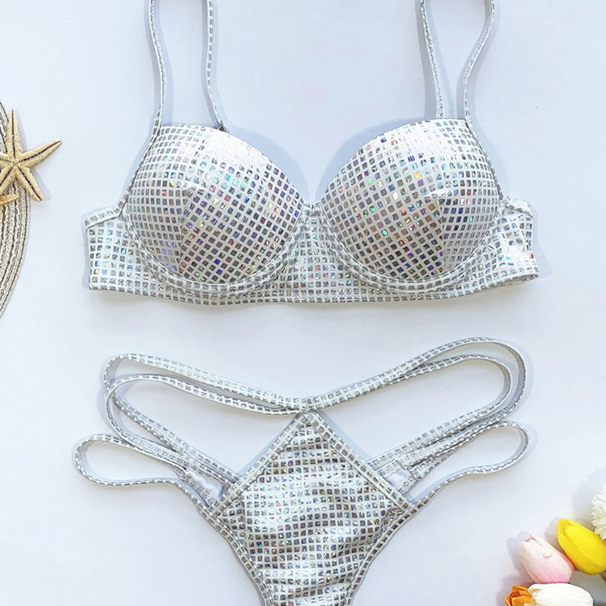 9 Hot Sexy Silver Sphere Bikini Pics