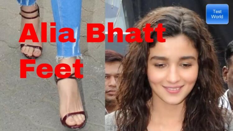 Alia Bhatt Feet