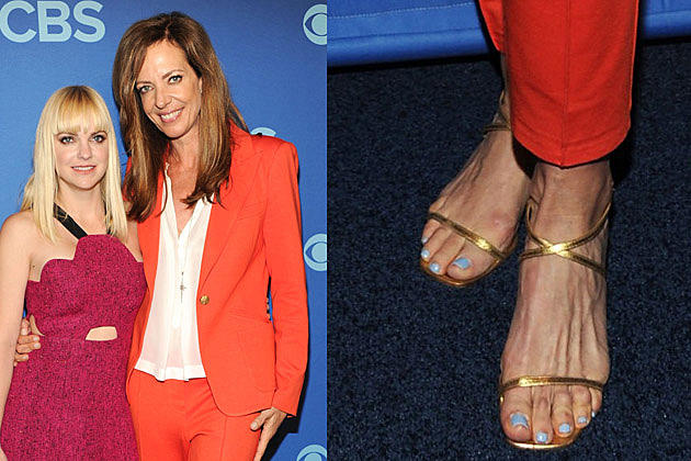 allison janney feet