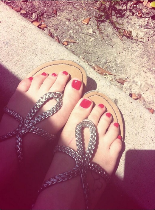 amber carrington feet