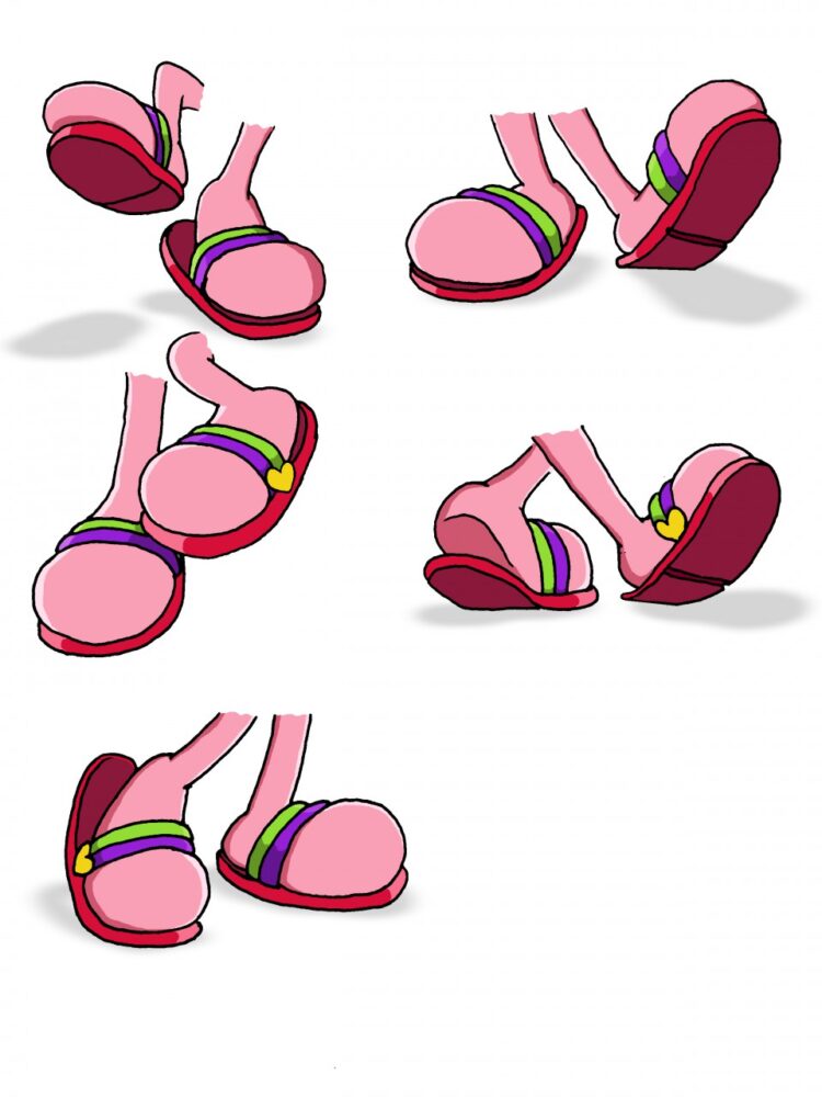 amy rose feet 5