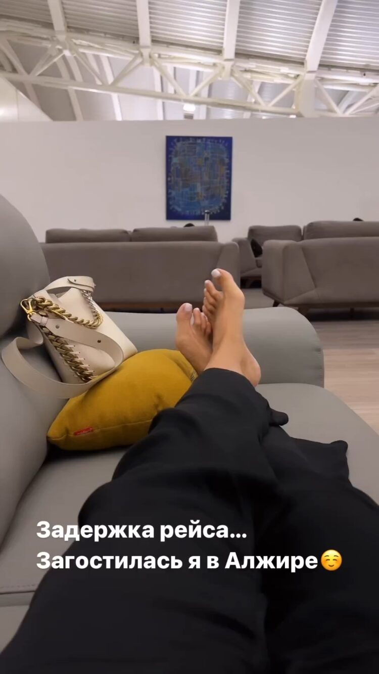 anfisa chekhova feet