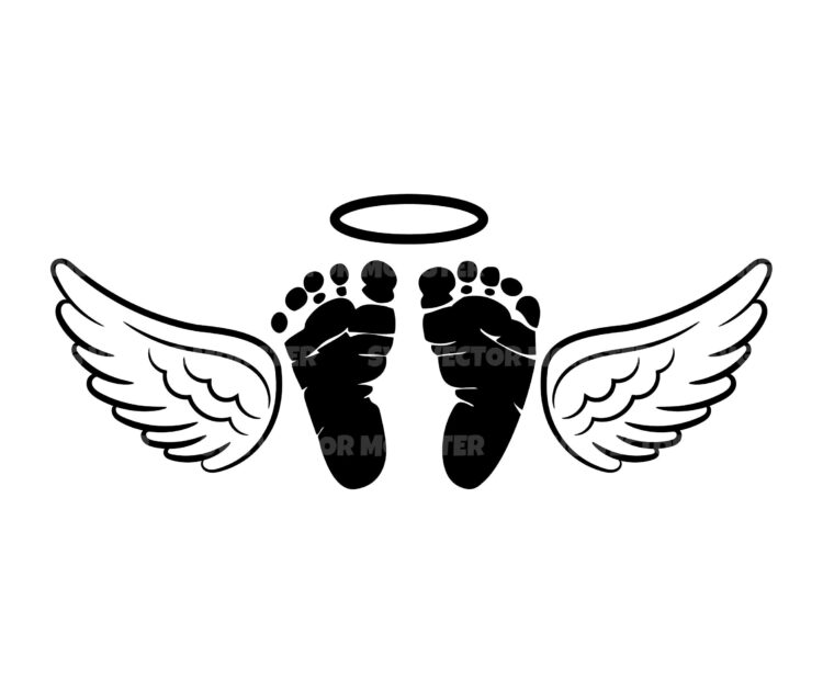 angel baby feet 2