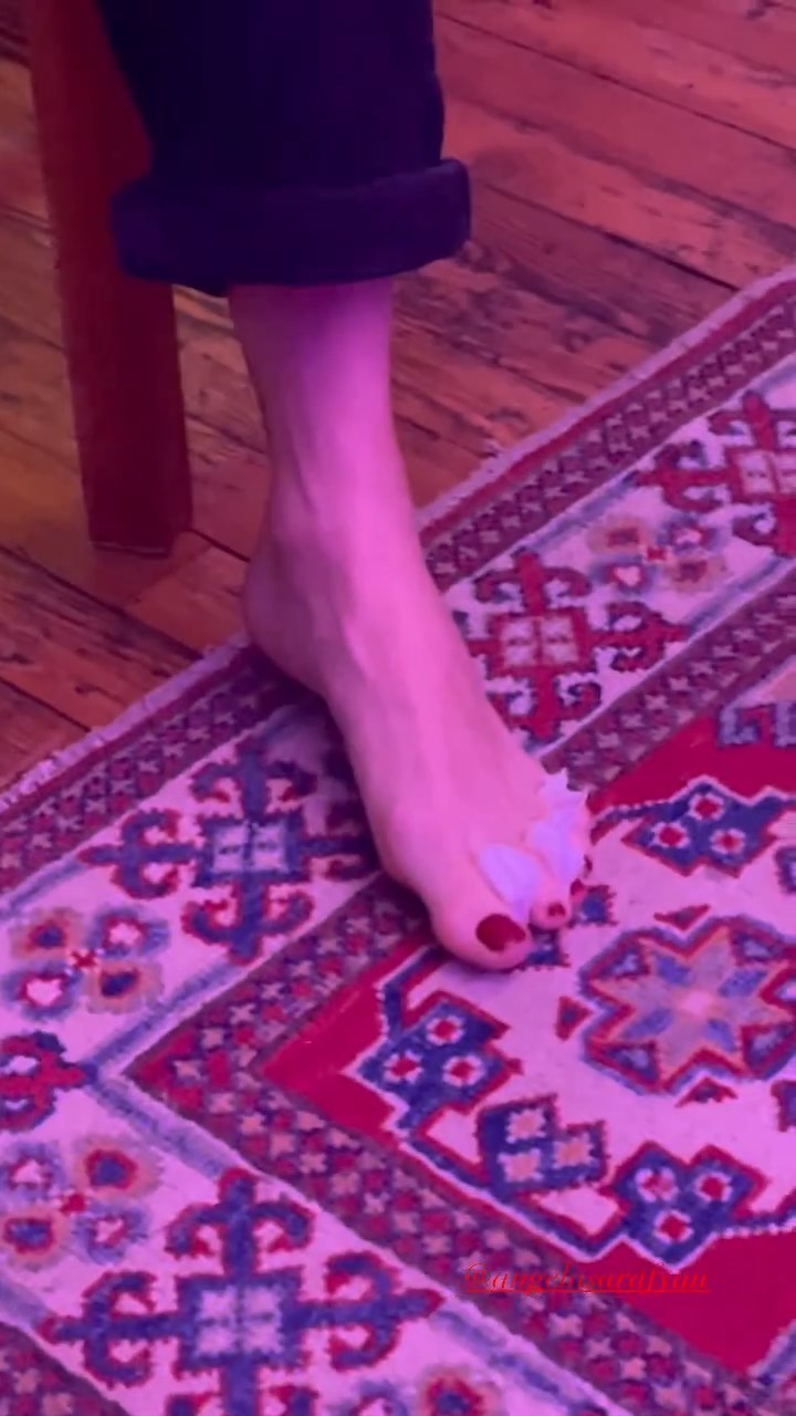 angela sarafyan feet