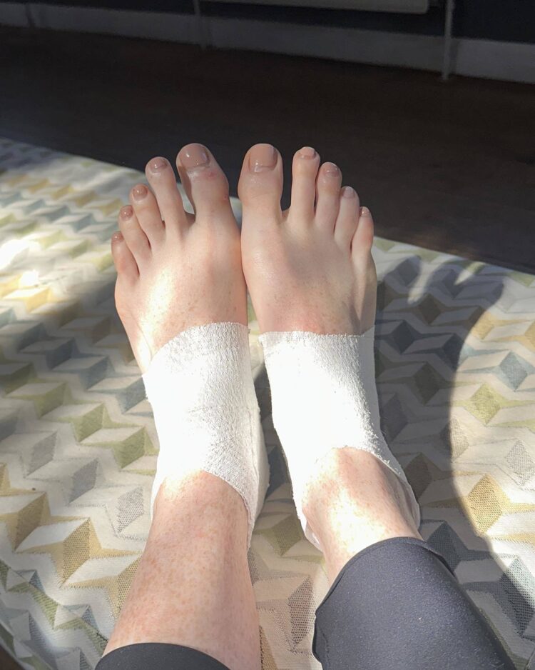 angela scanlon feet 2