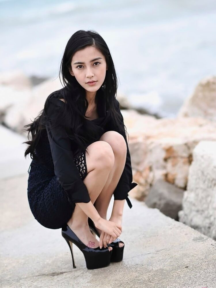 angelababy feet 1