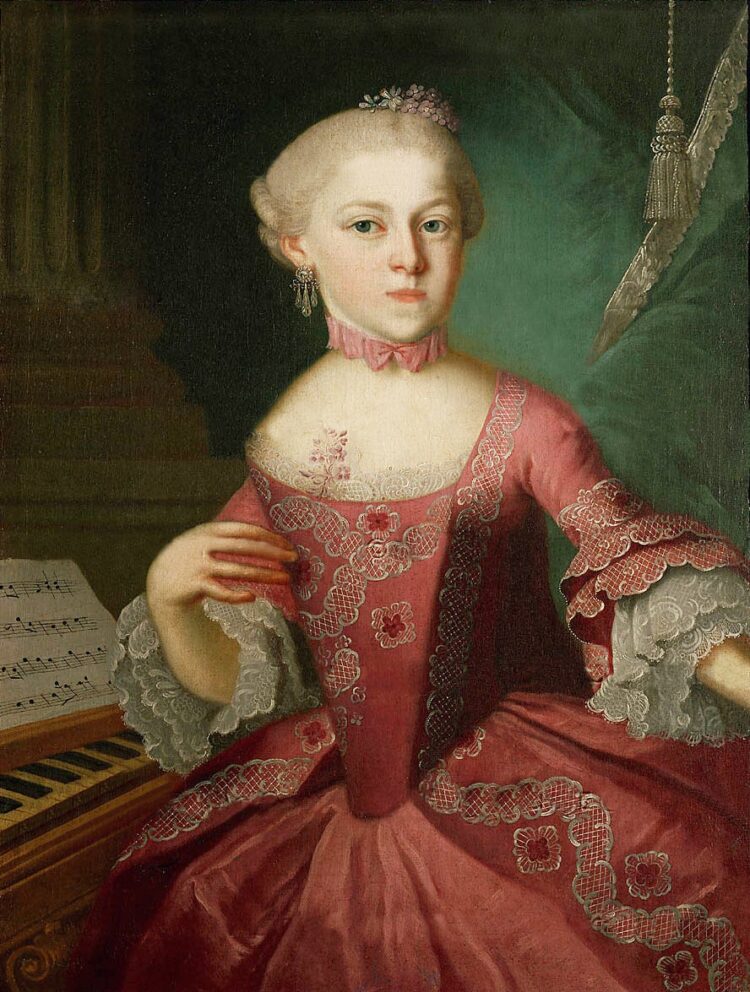 anna maria mozart feet