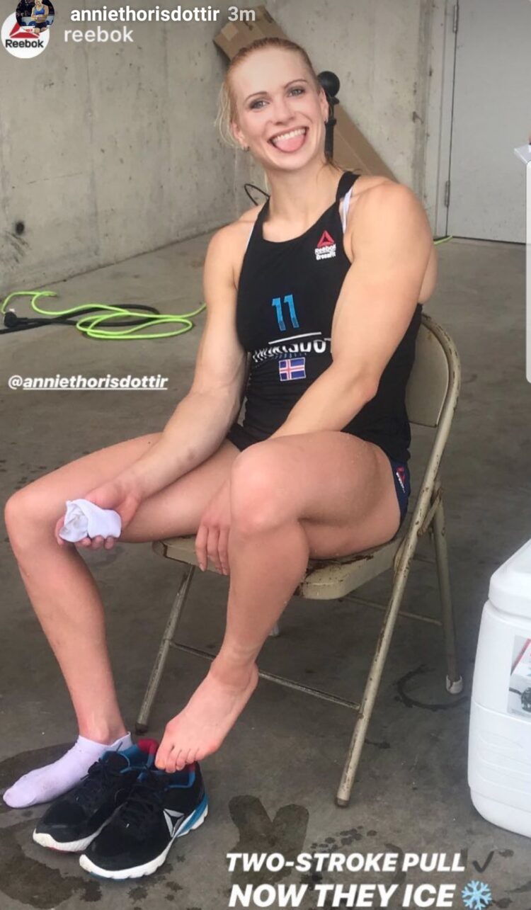 annie thorisdottir feet 1