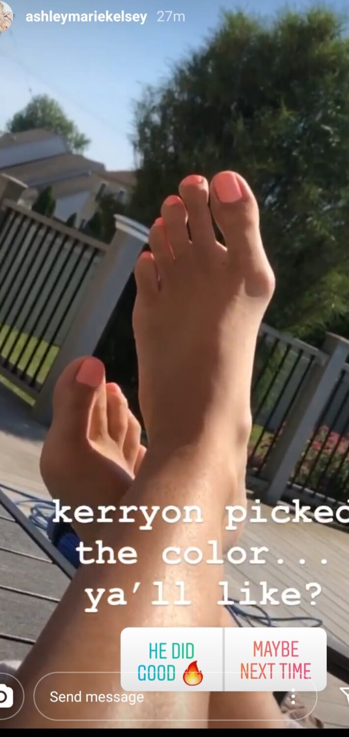 ashley kelsey feet