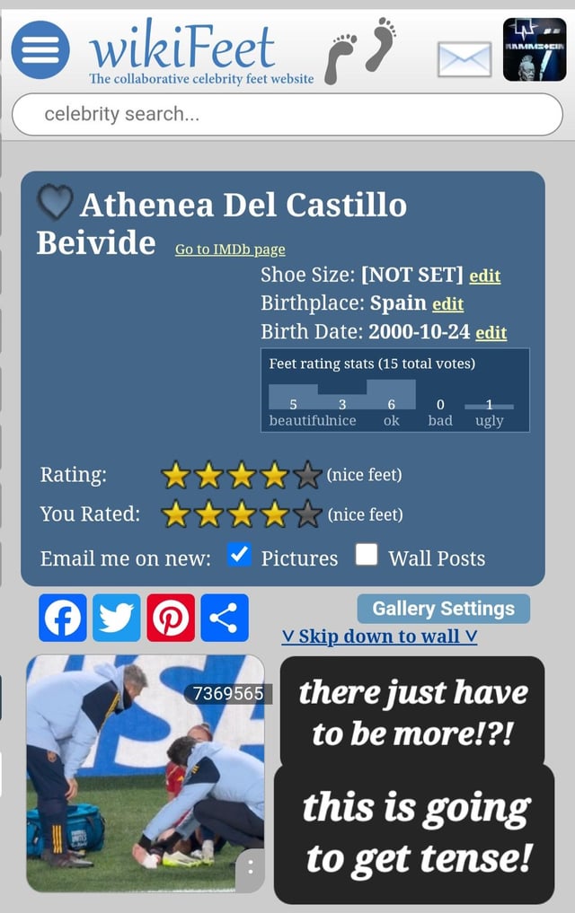 athenea del castillo feet 1