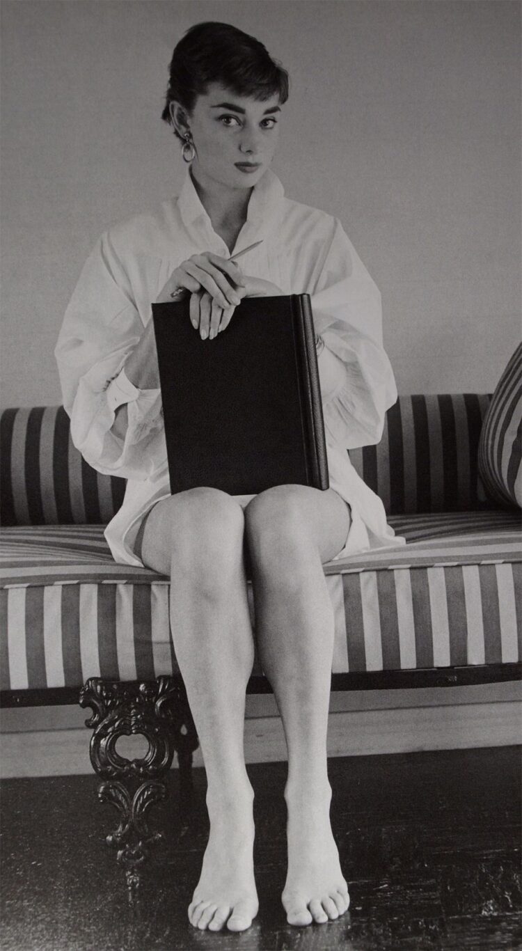 audrey hepburn feet