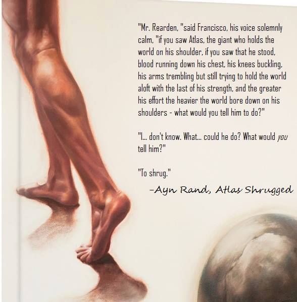 ayn rand feet
