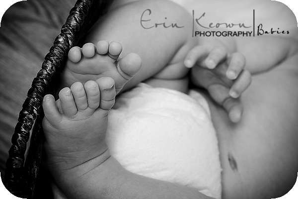 baby erin feet