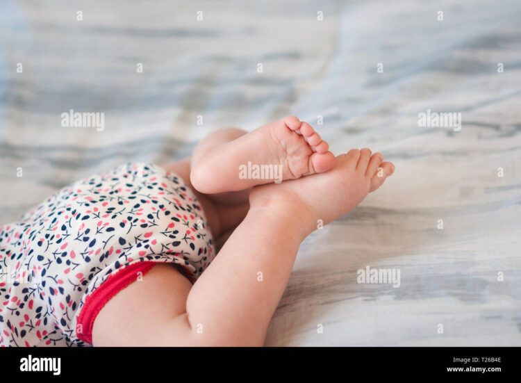 baby girl tima feet