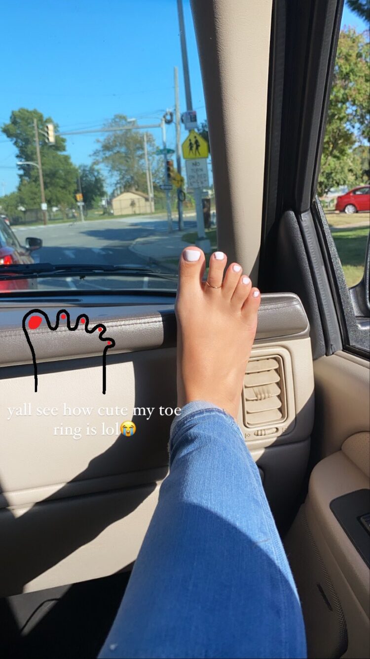 baby j feet