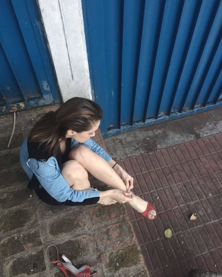 barbara lombardo feet