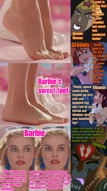 barbie porter feet 6