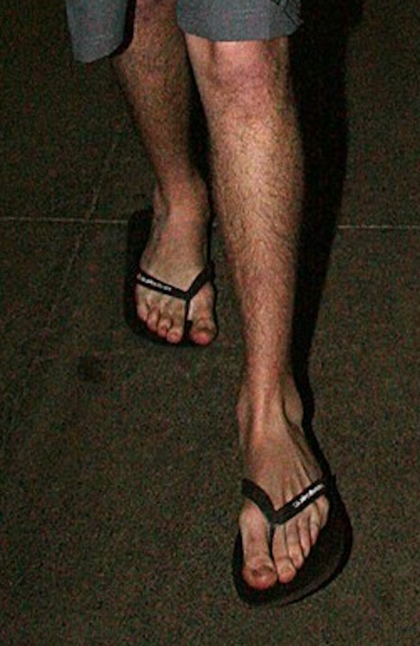 barron hilton ii feet 1