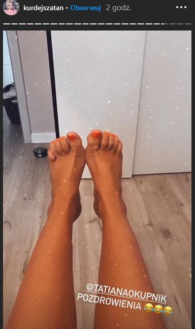basia kurdej szatan feet 6