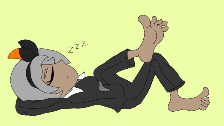 bea and her business feet 1