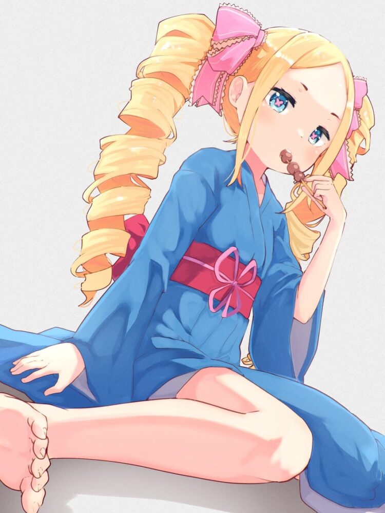 beatrice blue feet 3