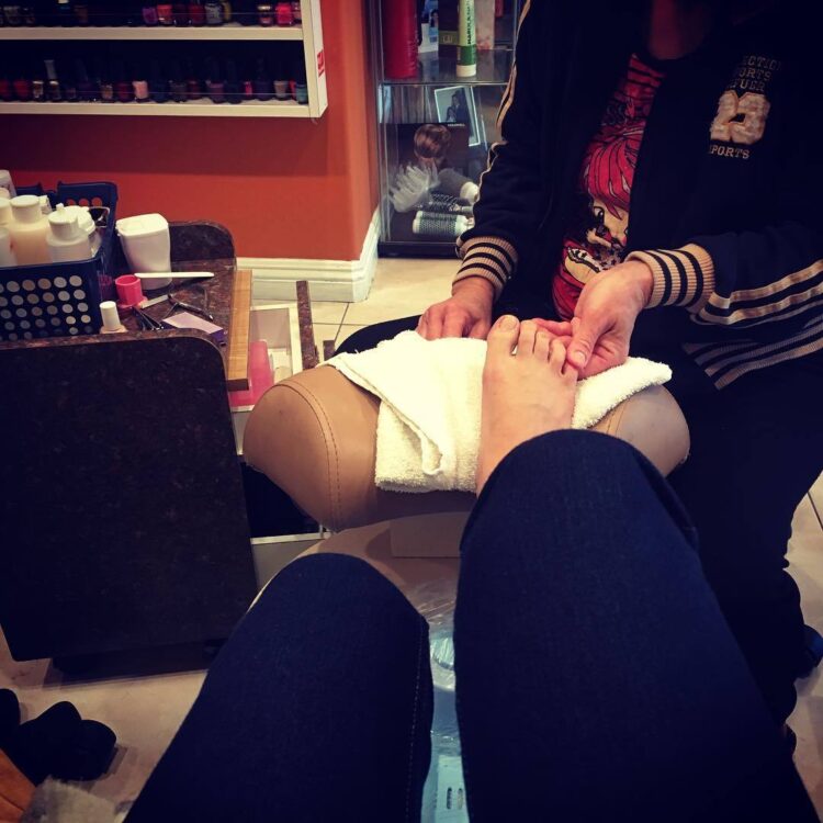 becky griffin feet 2