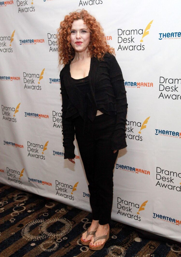 bernadette peters feet