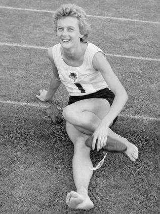 betty cuthbert feet