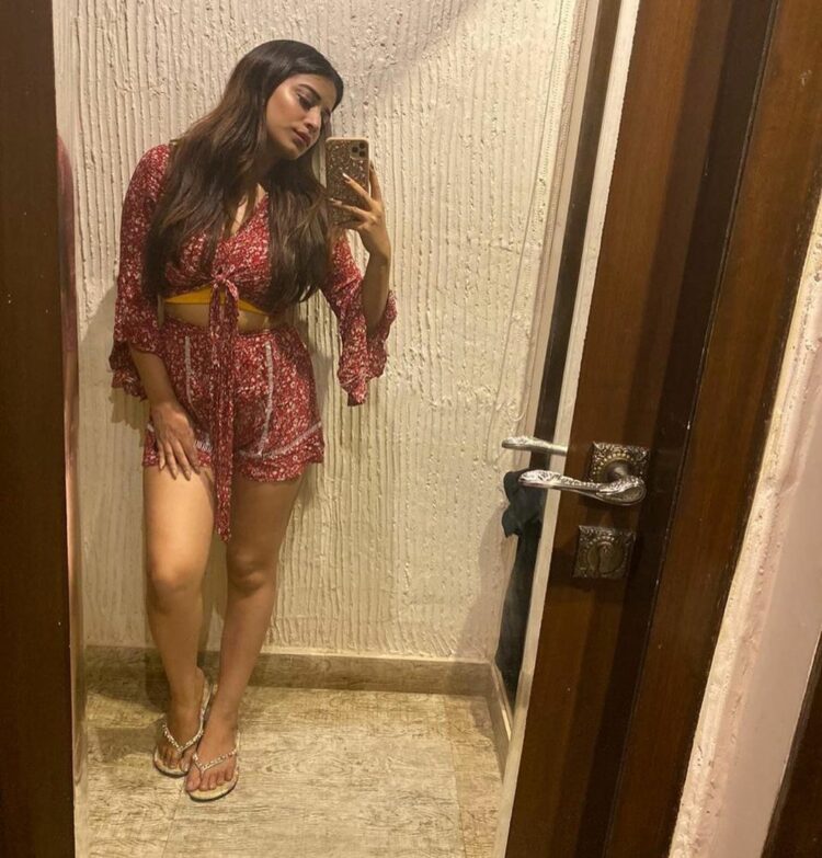 bhumika gurung feet 5