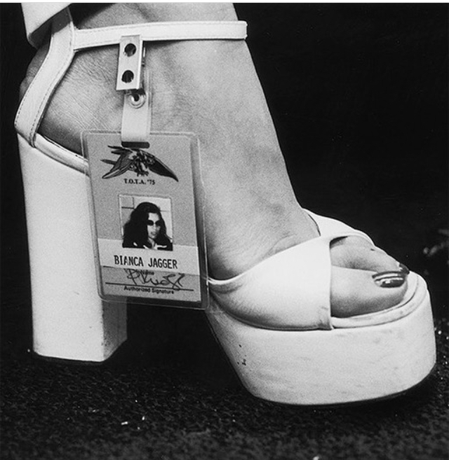 bianca jagger feet 1