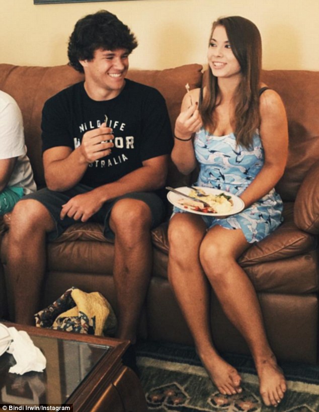 bindi irwin feet