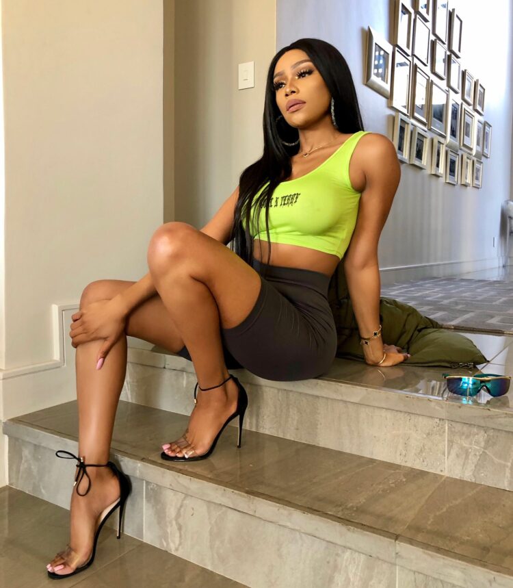 bonang matheba feet 2