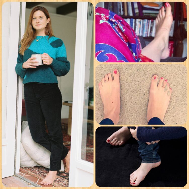 bonnie wright feet 3