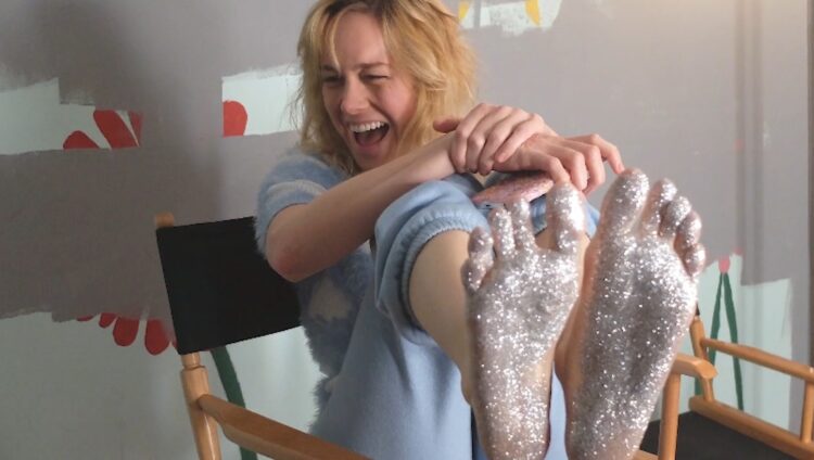 brie larson feet 6