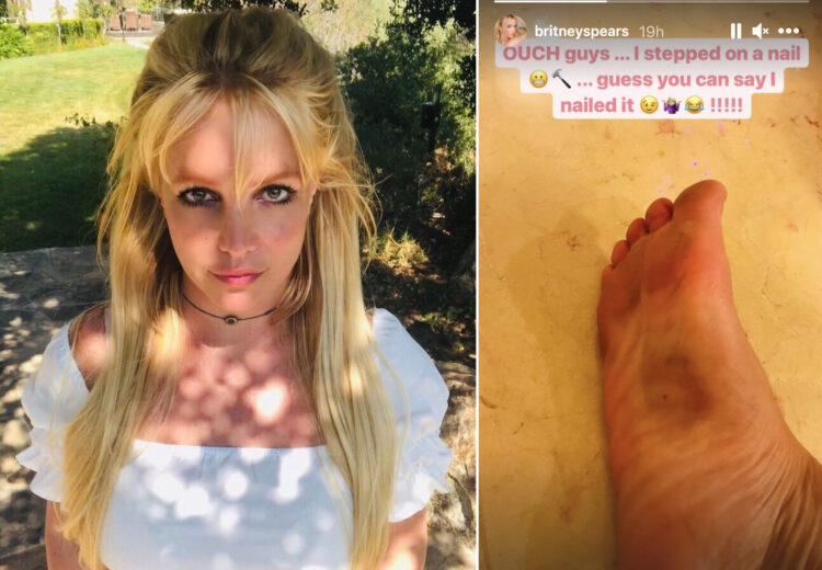 britney nason feet
