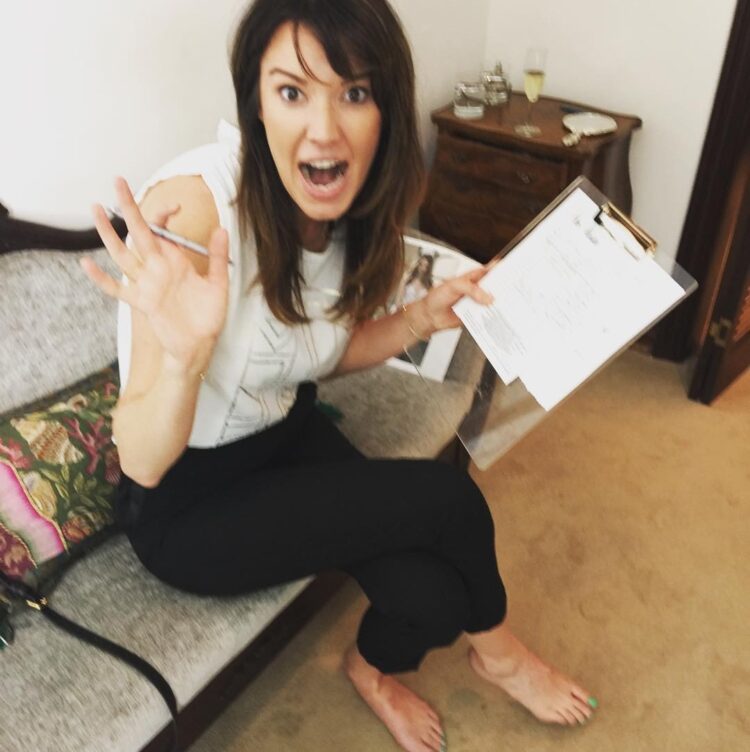 brittany brower feet