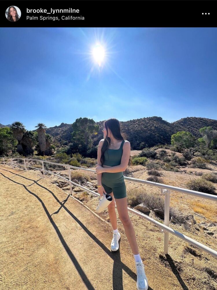 brooke lynn milne feet