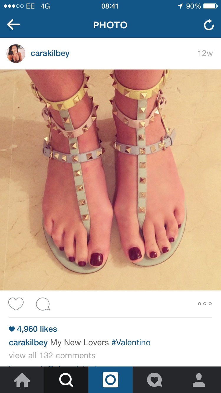 cara kilbey feet