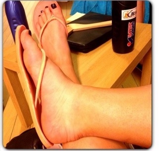 carin da silva feet 3