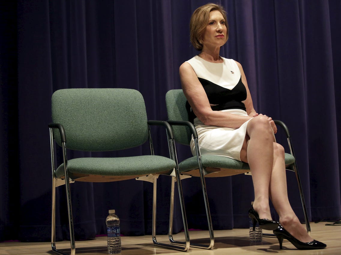 carly fiorina feet 3