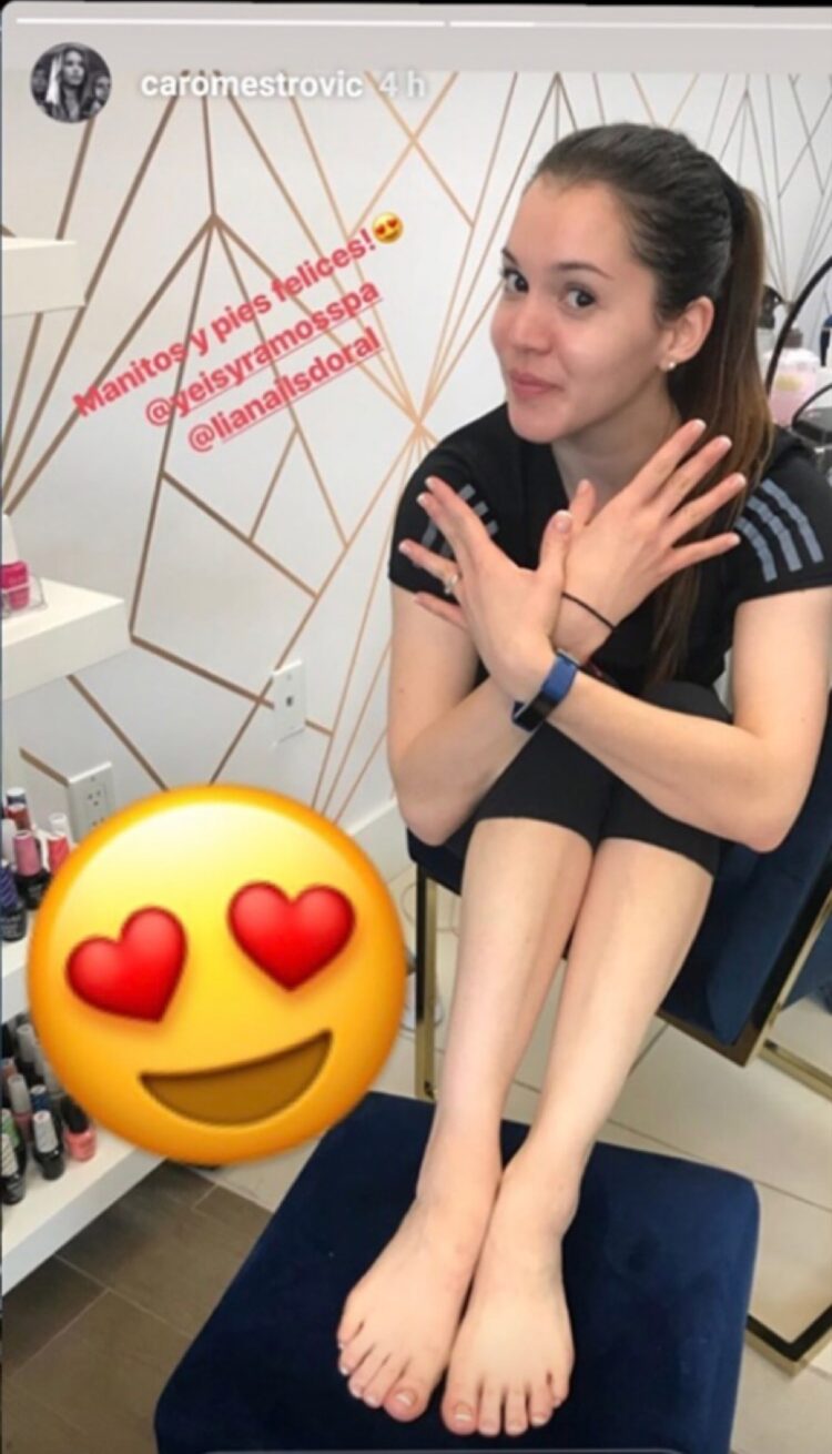 carolina mestrovic feet