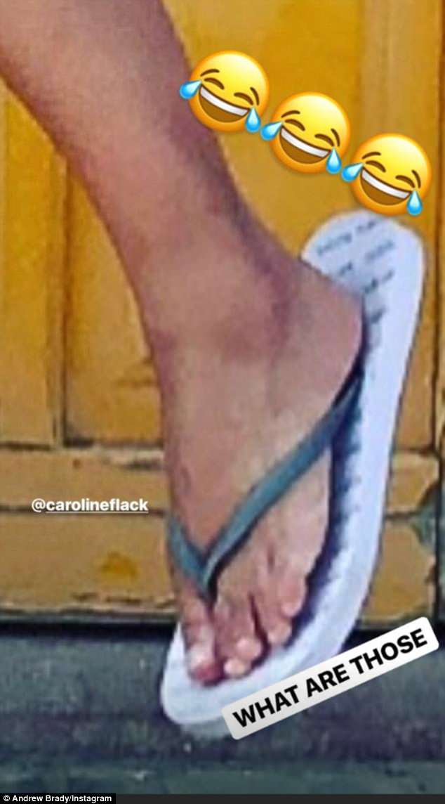 caroline flack feet 2