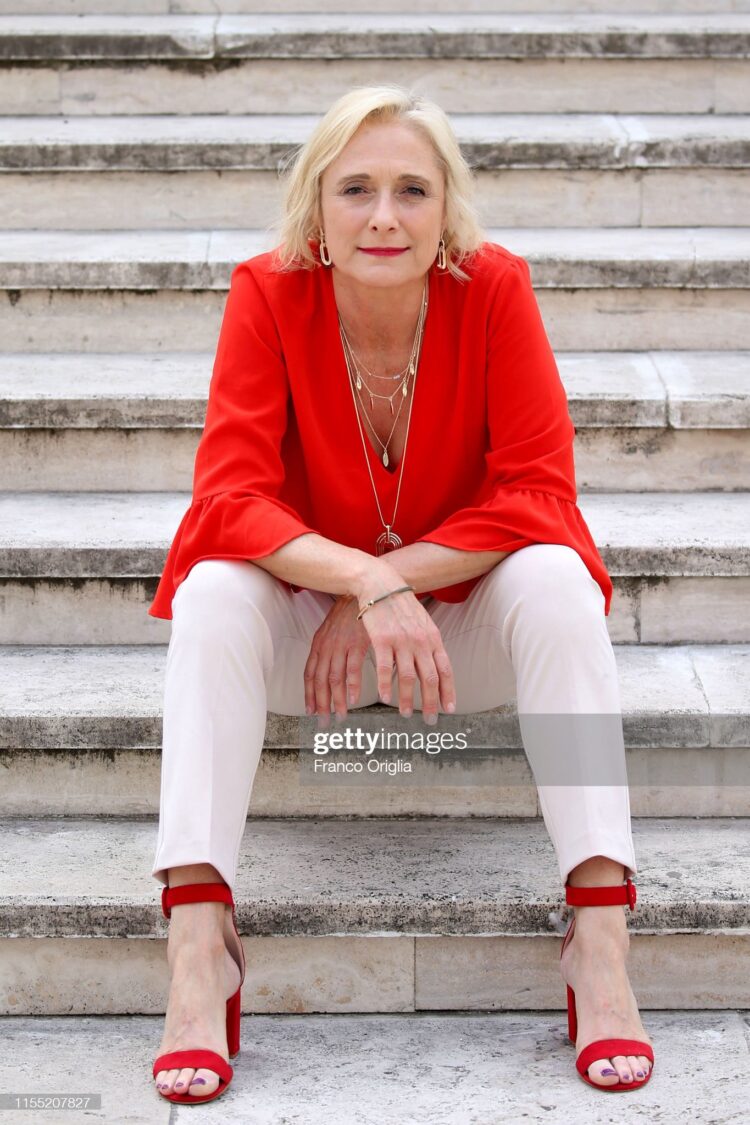 caroline goodall feet