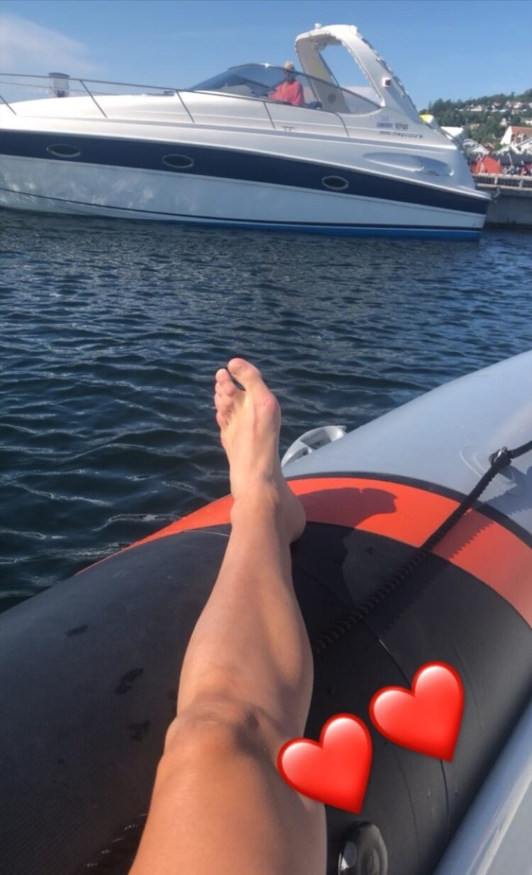 caroline graham hansen feet