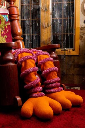caroll spinney feet 3